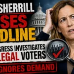 Mikie sherrill lets congressional deadline on voter registration request pass without complying