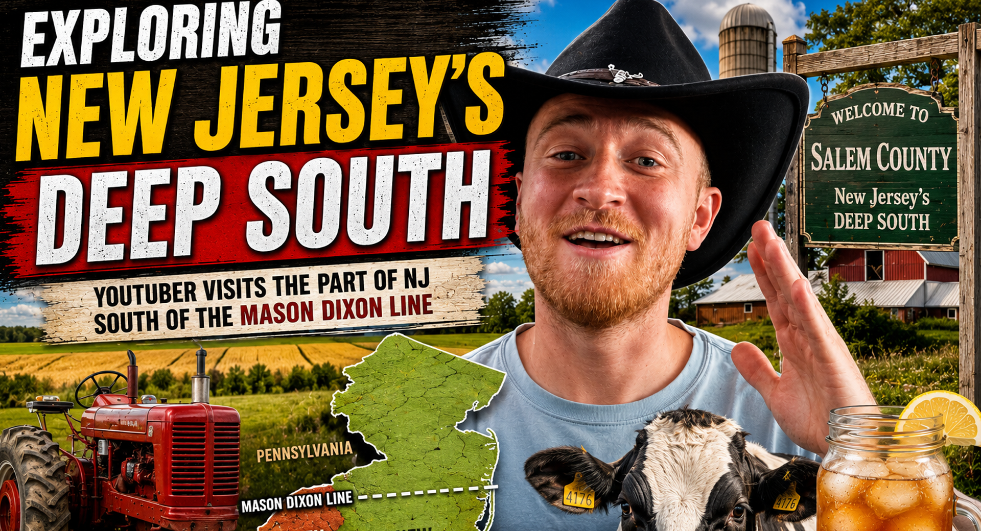 Creator: new jersey has a "deep south" and it's below the mason dixon line