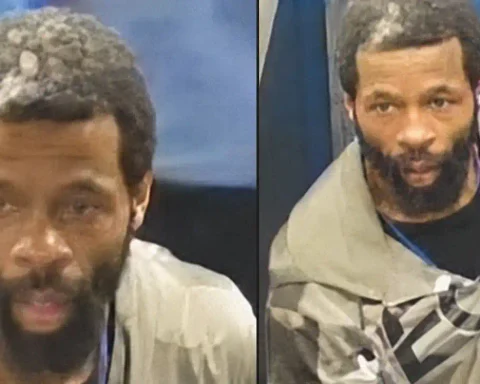 NYPD detectives are searching for a suspect who allegedly stabbed a 35-year-old man in the head after an argument at the Times Square subway station.