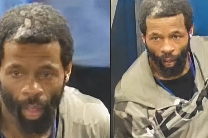 NYPD detectives are searching for a suspect who allegedly stabbed a 35-year-old man in the head after an argument at the Times Square subway station.