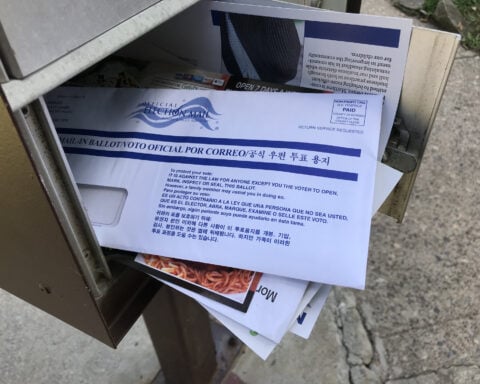 Photo Caption: Gov. Mikie Sherrill says New Jersey will fight Trump administration measures intended to tighten safeguards surrounding mail-in voting and election administration. Photo by Erin Alexis Randolph