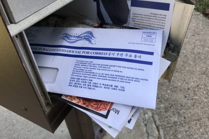 Photo Caption: Gov. Mikie Sherrill says New Jersey will fight Trump administration measures intended to tighten safeguards surrounding mail-in voting and election administration. Photo by Erin Alexis Randolph