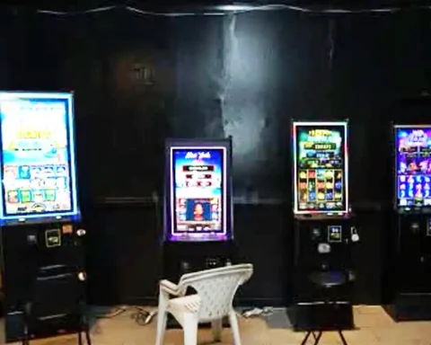 New Rochelle police seized four alleged gambling machines from a Union Avenue sports bar and arrested its owner on five misdemeanor gambling charges.