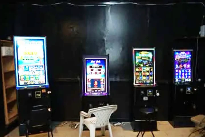 New Rochelle police seized four alleged gambling machines from a Union Avenue sports bar and arrested its owner on five misdemeanor gambling charges.
