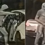 NYPD detectives are searching for a gunman who shot a 21-year-old man in the leg during a Queens street fight before fleeing in a white Hyundai Elantra.