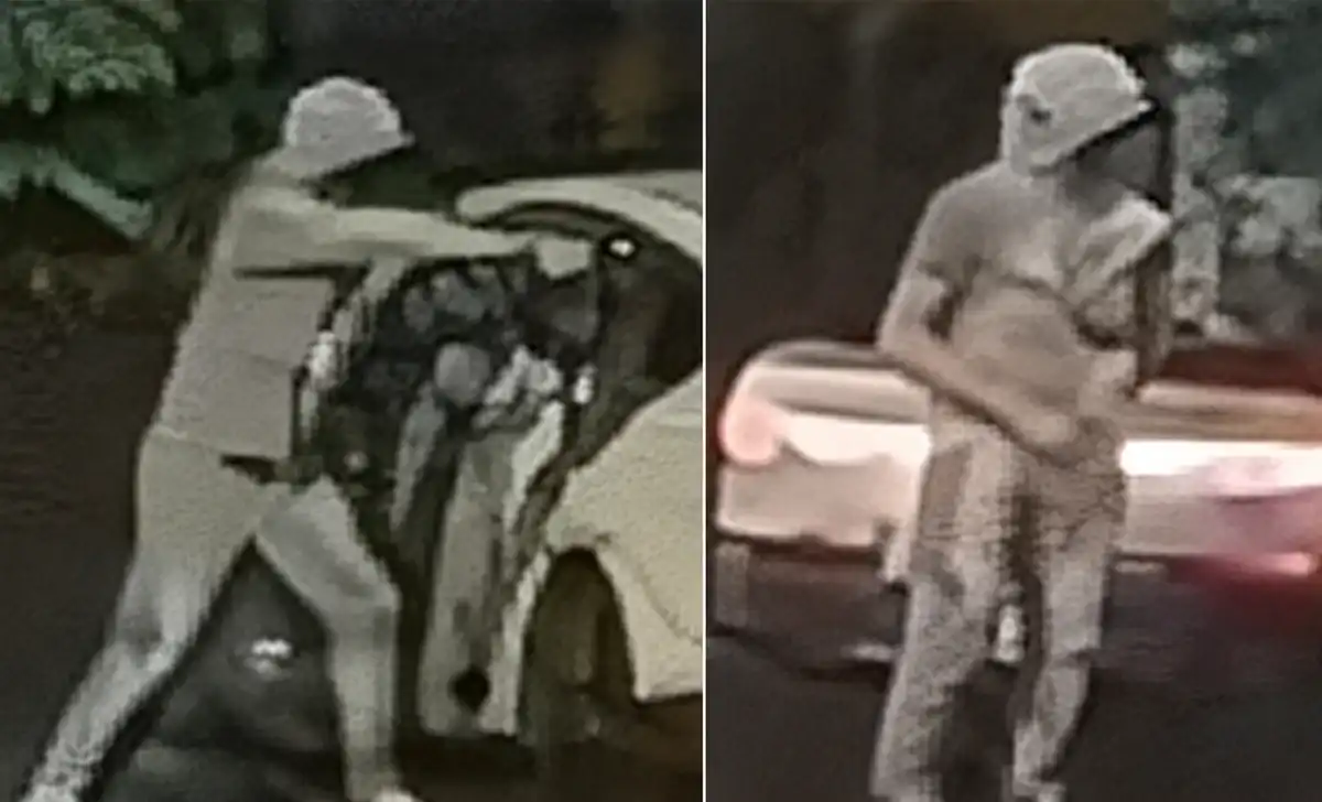 Nypd detectives are searching for a gunman who shot a 21-year-old man in the leg during a queens street fight before fleeing in a white hyundai elantra.