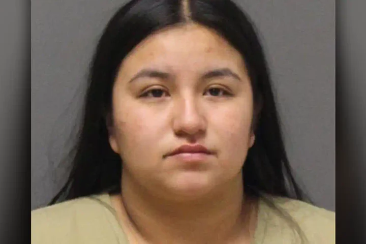 Photo Caption: Maria CobonGuzman, 20, is charged with manslaughter after a Jackson Township parking lot crash killed a 9-month-old boy and injured his mother and sister.