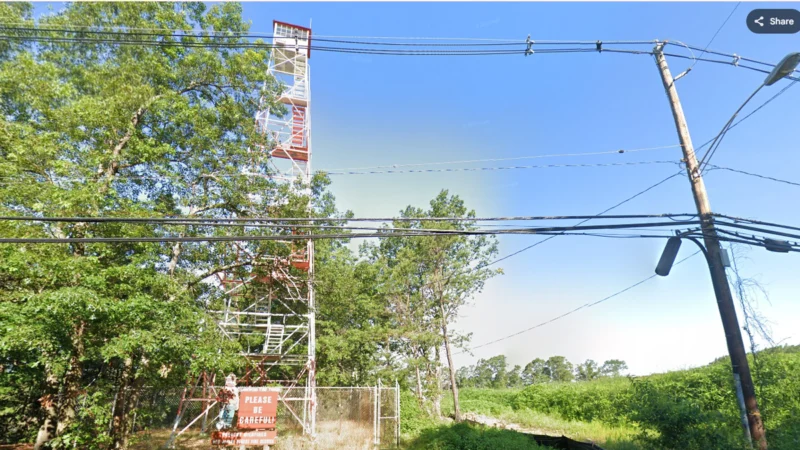 This 173 foot tower in jackson is first one built in new jersey in 78 years