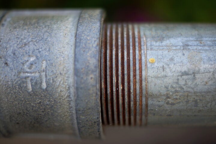 Lead Water Pipe