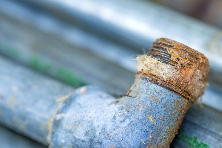 A Jackson Township Municipal Utilities Authority notice informs some homeowners that their water service line material is unknown and may include lead as part of a federally required inventory program.