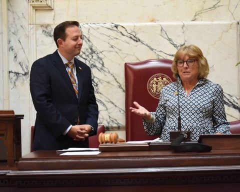 Photo Caption: Maryland Republican Party Chairwoman Nicole Beus Harris is leading the MDGOP's “Save Our Voice” campaign against Question 3.