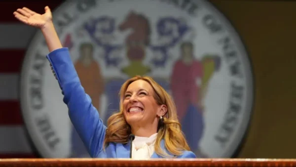 Morning Consult's July 2026 State Leader Pulse shows approval ratings for Gov. Mikie Sherrill, Sen. Cory Booker, Sen. Andy Kim and President Donald Trump among registered New Jersey voters.