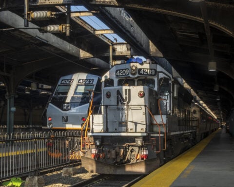 NJ Transit rail station