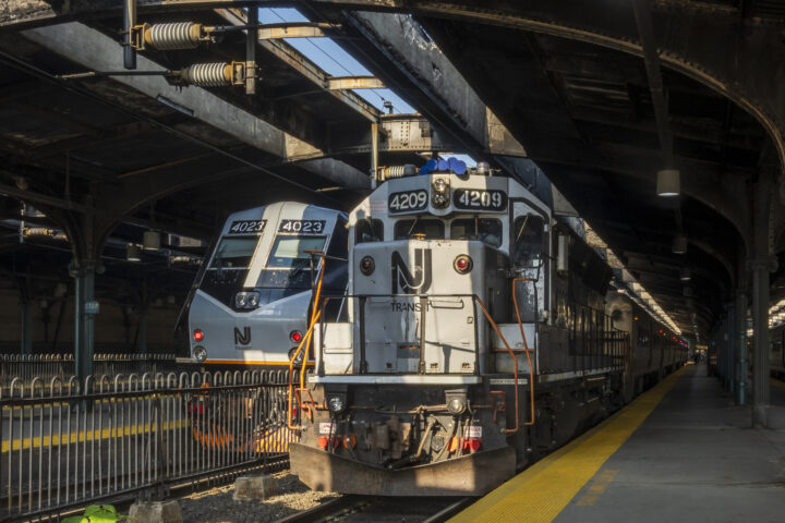 NJ Transit rail station