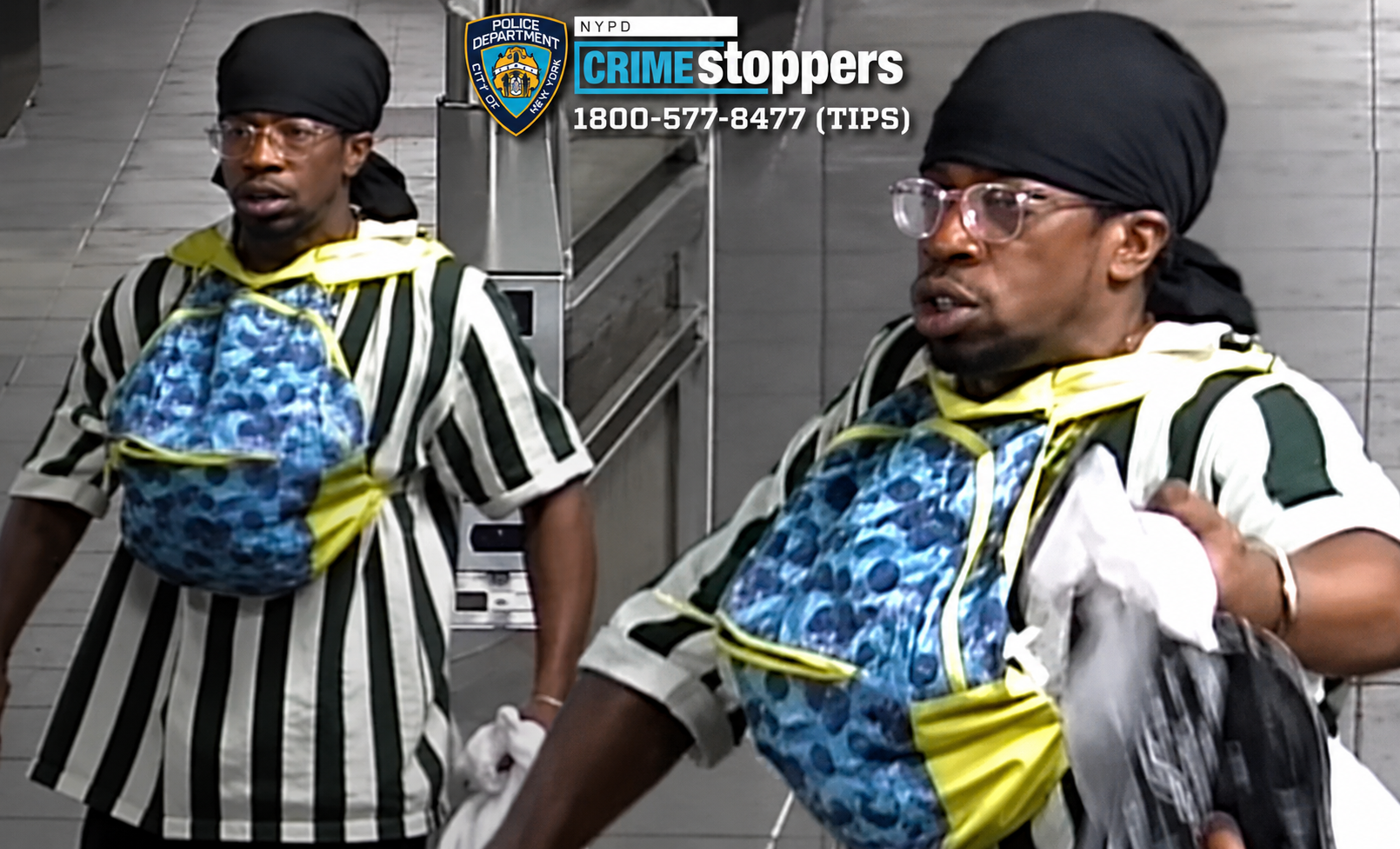 Police are continuing to investigate the assault and are asking anyone with information that could identify the suspect to contact crime stoppers.