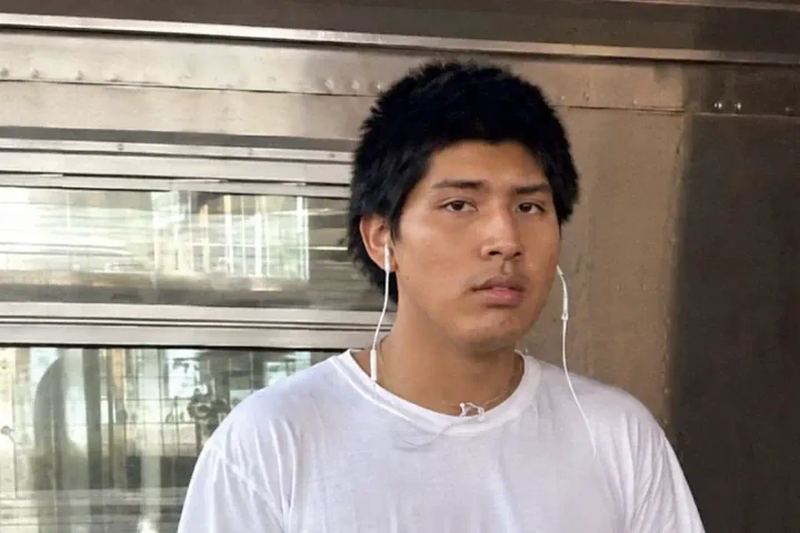 NYPD detectives are searching for a man accused of groping a 59-year-old woman aboard an F train at the Coney Island-Stillwell Avenue station in Brooklyn.