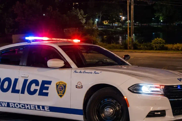 A 27-year-old New Rochelle man died after his motorcycle struck a metal bollard on Pinebrook Boulevard, while his 18-year-old passenger suffered minor injuries.
