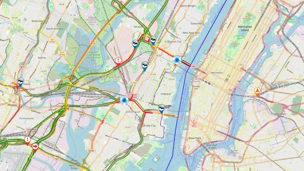 Tuesday morning commute: crash on nj turnpike, route 4 investigation slow new jersey traffic