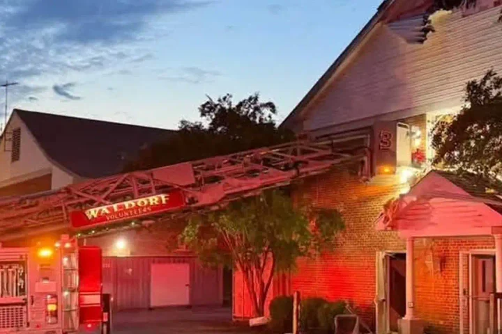 An electrical fire at a La Plata nursing center forced 32 residents to evacuate Friday morning, leaving one resident injured and hospitalized. Photo by MD State Fire Marshal / Press Release