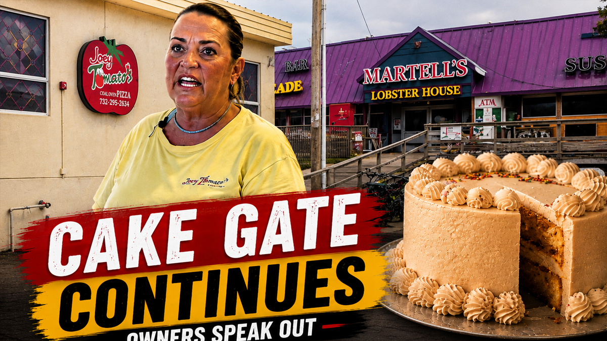 At joey tomato's, you can't have your cake or eat it, just your $42 boardwalk pizza pie, owner says