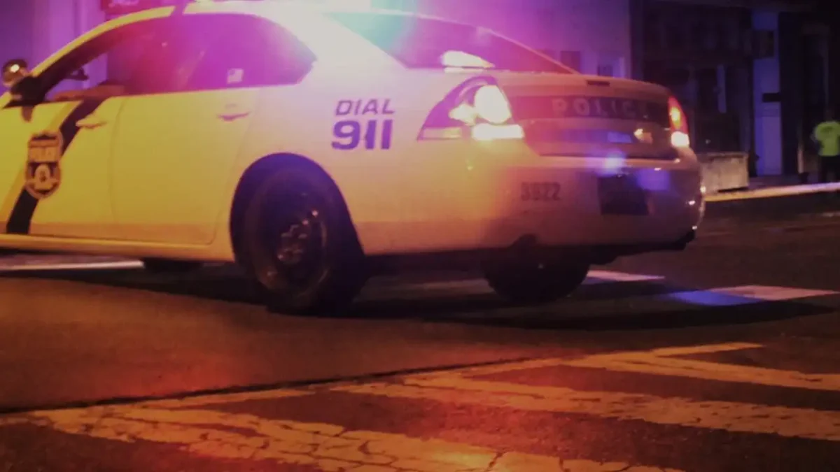 Man shot in northeast philadelphia, suspect apprehended and gun recovered Philadelphia police department - emergency scene - photo by nikia