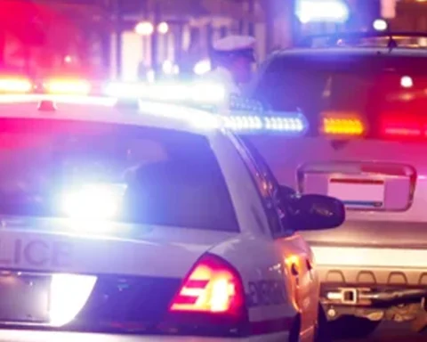 Police Lights - Traffic Stop