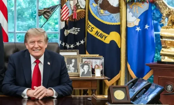 Photo Caption: President Donald Trump’s Lake America and Gulf of America designations have renewed a partisan fight over federal renaming after hundreds of geographic names were changed during the Biden administration.