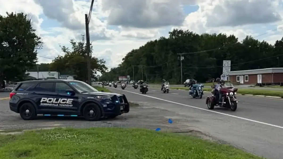 Robbinsville police honor america's 9/11 remembrance ride through mercer county Robbinsville police honor america's 9/11 remembrance ride through mercer county