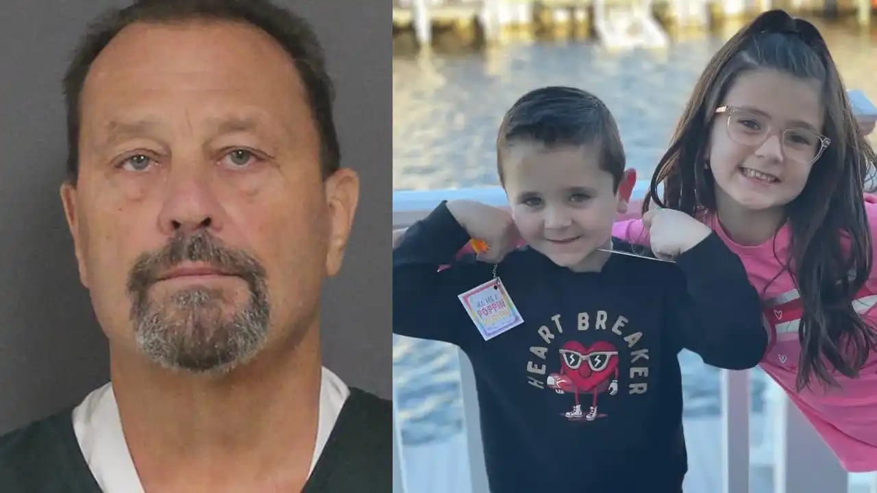 A new jersey grandfather has been jailed without bail after prosecutors charged him with two counts of vehicular homicide, alleging he was intoxicated when his boat struck a channel marker in barnegat bay, killing his two grandchildren.