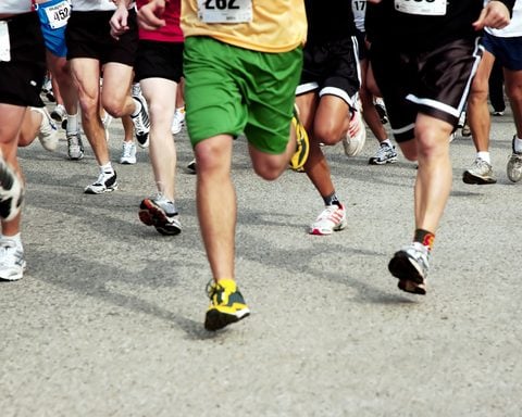 Start of a 5k race