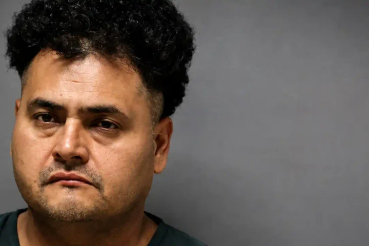Photo Caption: Booking photo of Evaristo Santiago released as part of Ocean County Jail inmate records following his commitment on a DWI charge.