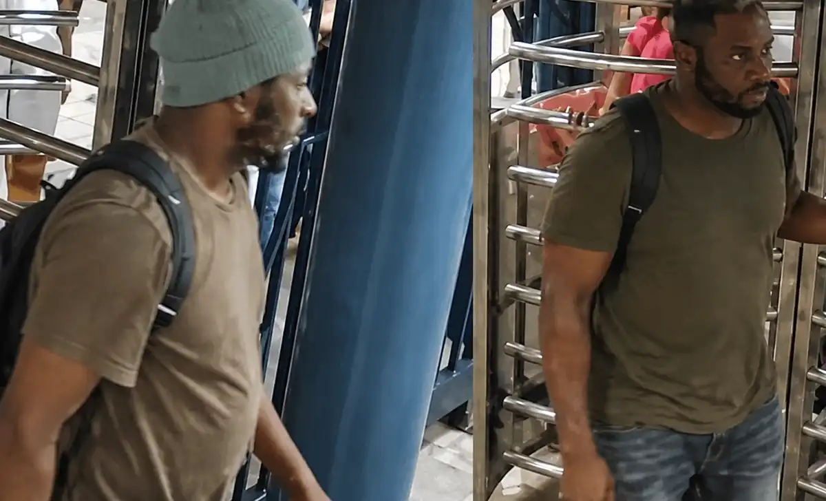 Photo caption: nypd investigators are seeking an unidentified suspect accused of forcibly touching a 19-year-old woman aboard a northbound no. 5 train at union square.