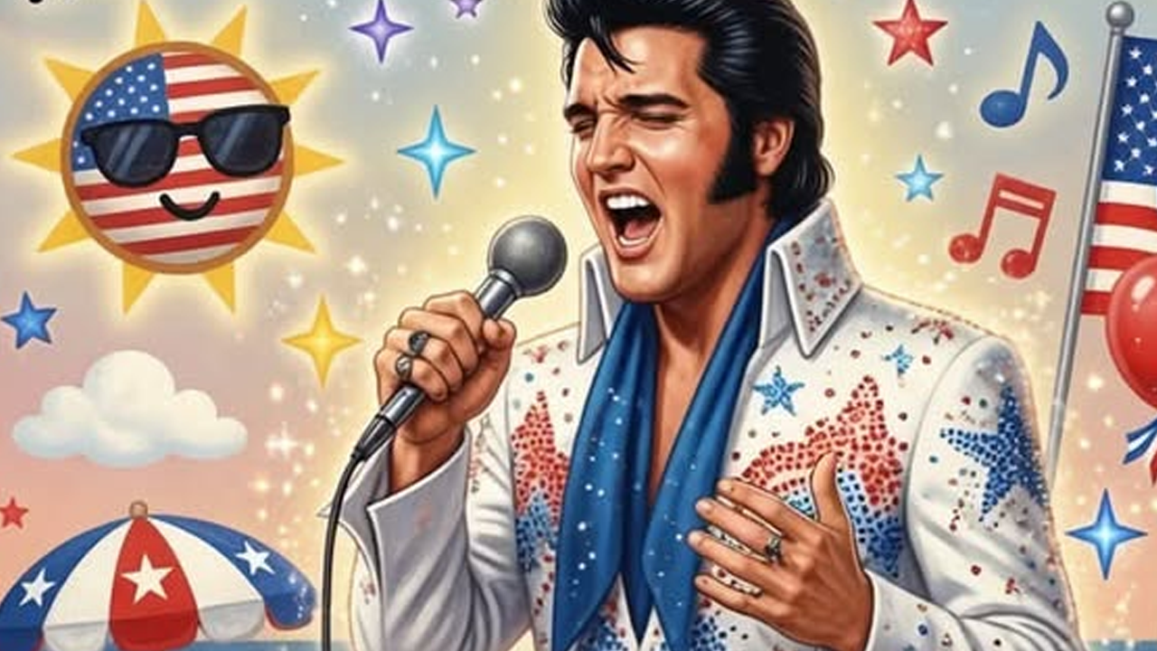 Elvis is in the house in toms river.