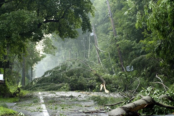 Somerset County faces severe storms Tuesday and Wednesday, with damaging winds, large hail, tornadoes and up to 3 inches of rain possible in some areas. Tornado damage - Photo by Warren Rosenberg
