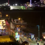 Wildwood Boardwalk at Night