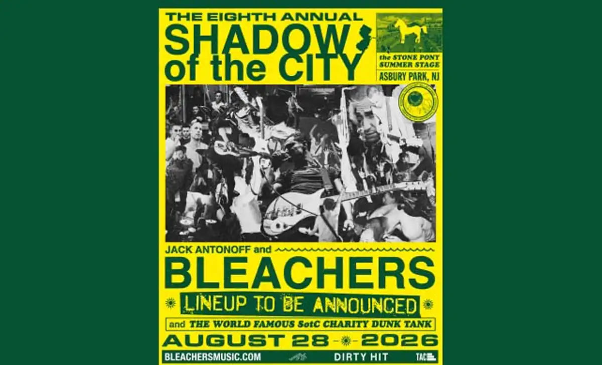 Bleachers bring shadow of the city festival to stone pony in asbury park today Bleachers bring shadow of the city festival to stone pony in asbury park today