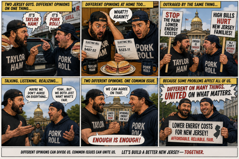 Whether you call it taylor ham or pork roll, your new jersey electric bill wasn't frozen, here's why Whether you call it taylor ham or pork roll, your new jersey electric bill wasn't frozen, here's why