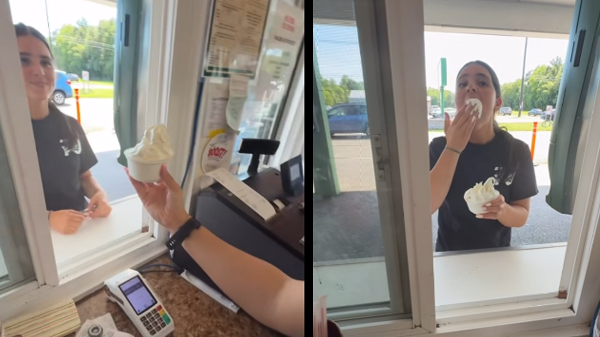 Ice cream cup without a spoon? Nj dairy bar spoofs new jersey's new plastic ban