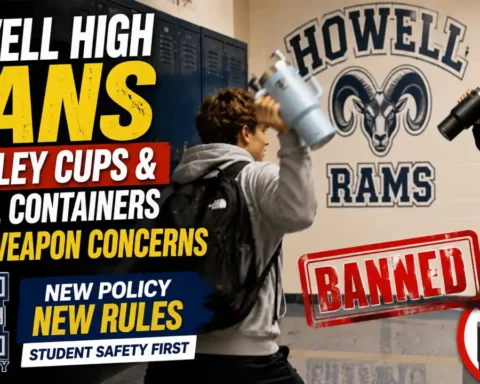 Students returning to Howell Township Public Schools for the 2026-27 school year will face a new restriction: glass and metal water bottles will no longer be permitted on school grounds.