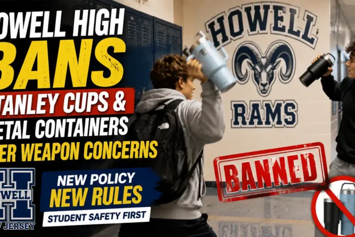 Students returning to Howell Township Public Schools for the 2026-27 school year will face a new restriction: glass and metal water bottles will no longer be permitted on school grounds.