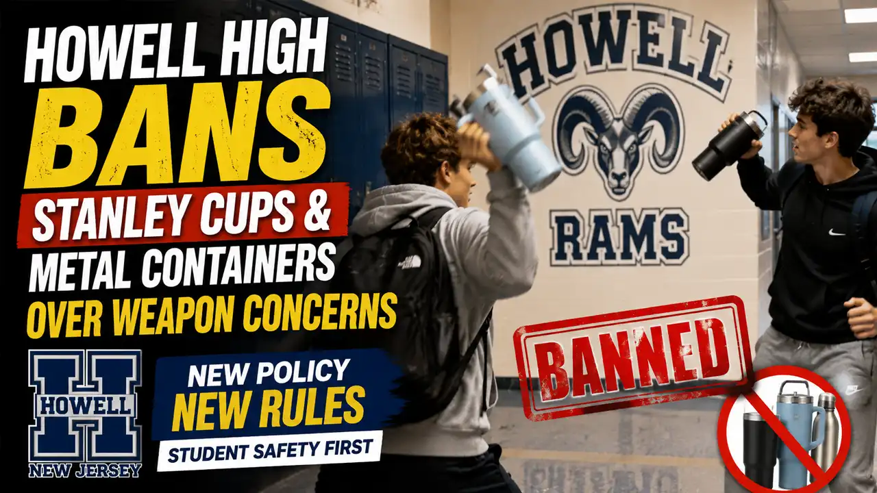 Students returning to howell township public schools for the 2026-27 school year will face a new restriction: glass and metal water bottles will no longer be permitted on school grounds.
