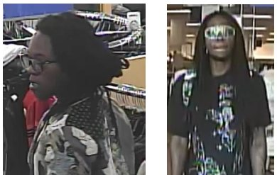 Basket full of marshalls merchandise vanishes after suspect switches appearance