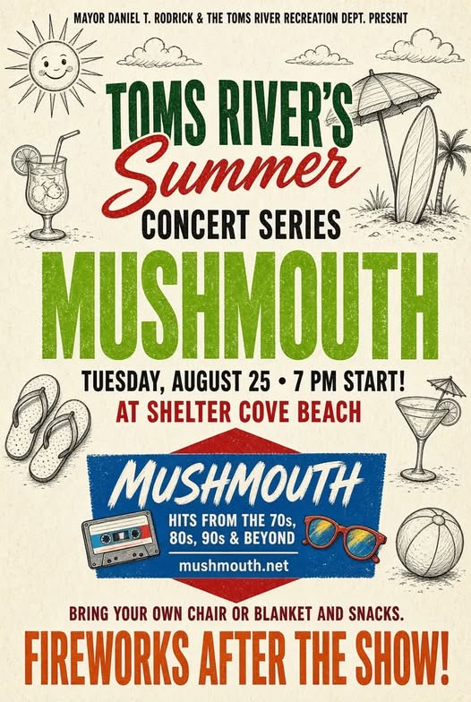 Mushmouth bringing high-energy jersey shore party show to toms river tuesday Mushmouth bringing high-energy jersey shore party show to toms river tuesday