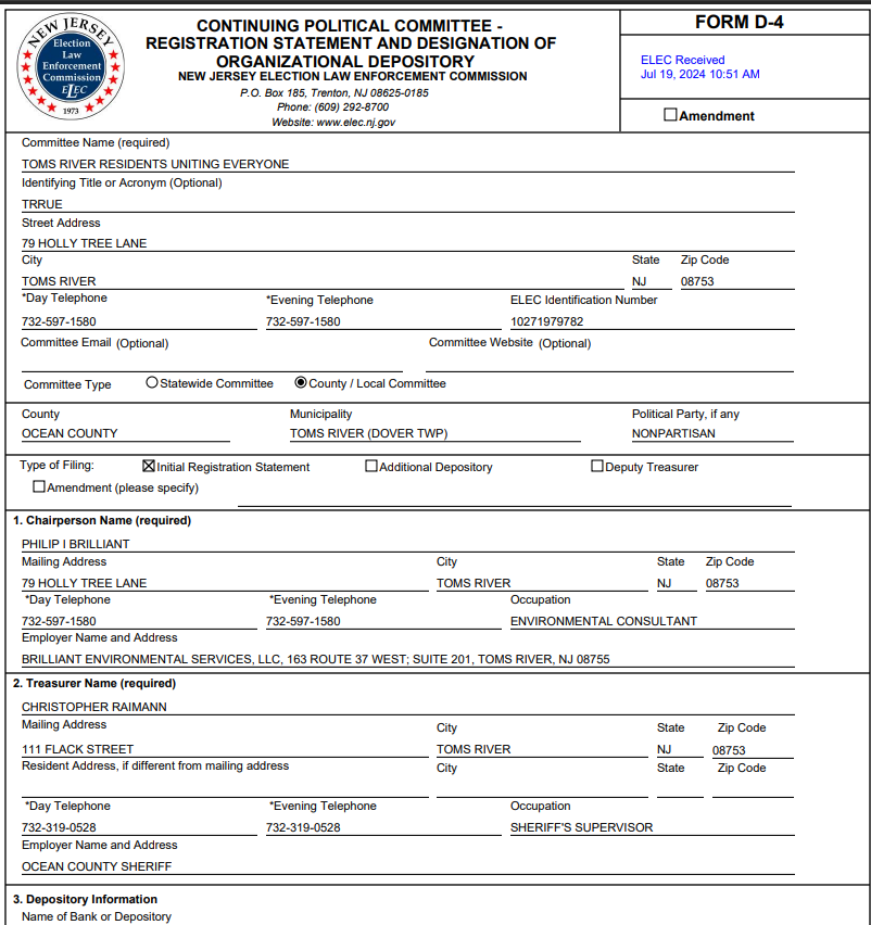 Social media smear campaign against toms river mayor funded by pac tied to former mayor