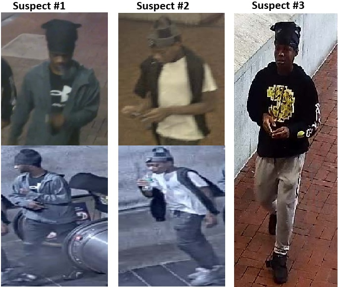 Three suspects caught on camera after brutal chokehold robbery in dc Three suspects caught on camera after brutal chokehold robbery in dc