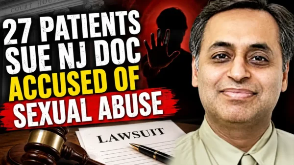 Civil lawsuit filed against Dr. Ritesh Kalra alleges years of sexual abuse, prescription coercion, and misconduct involving 27 former patients. Kalra also faces a pending 58-count federal indictment alleging unlawful opioid distribution and health care fraud.
