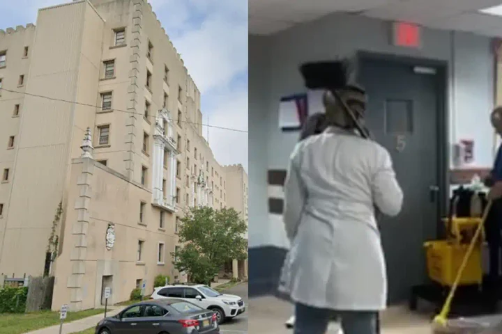 A former Ocean County nursing director admitted striking a 77-year-old rehabilitation center resident with a broom and trying to conceal the assault.