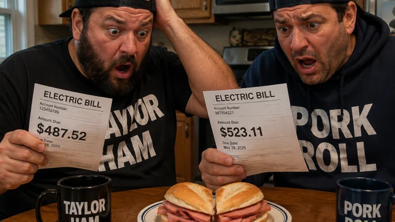 Whether you call it taylor ham or pork roll, your new jersey electric bill wasn't frozen, here's why Whether you call it taylor ham or pork roll, your new jersey electric bill wasn't frozen, here's why