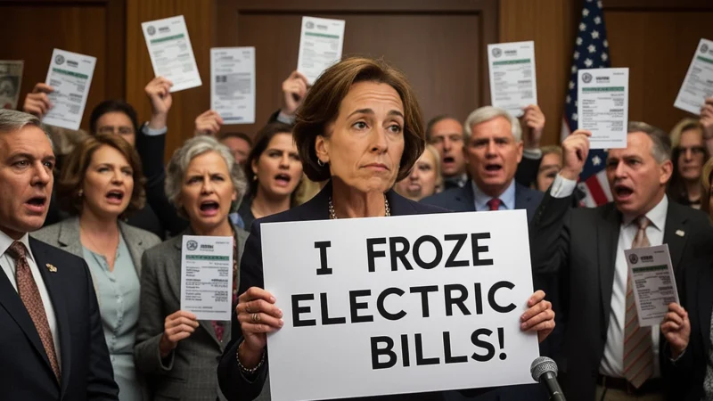Many in nj "shocked" with higher bills after learning mikie sherrill did not freeze their electric rates Many in nj "shocked" with higher bills after learning mikie sherrill did not freeze their electric rates
