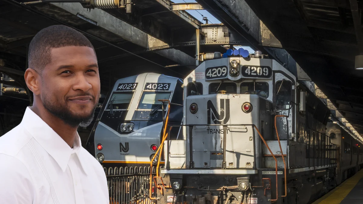 Fans Stranded After Usher Concert - A disabled NJ Transit train carrying about 700 passengers was towed to Penn Station after riders spent nearly two hours stranded inside the Hudson River tunnel.